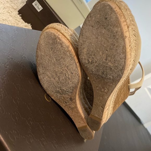 Gucci Peep Toe Wedge - Picture 7 of 9